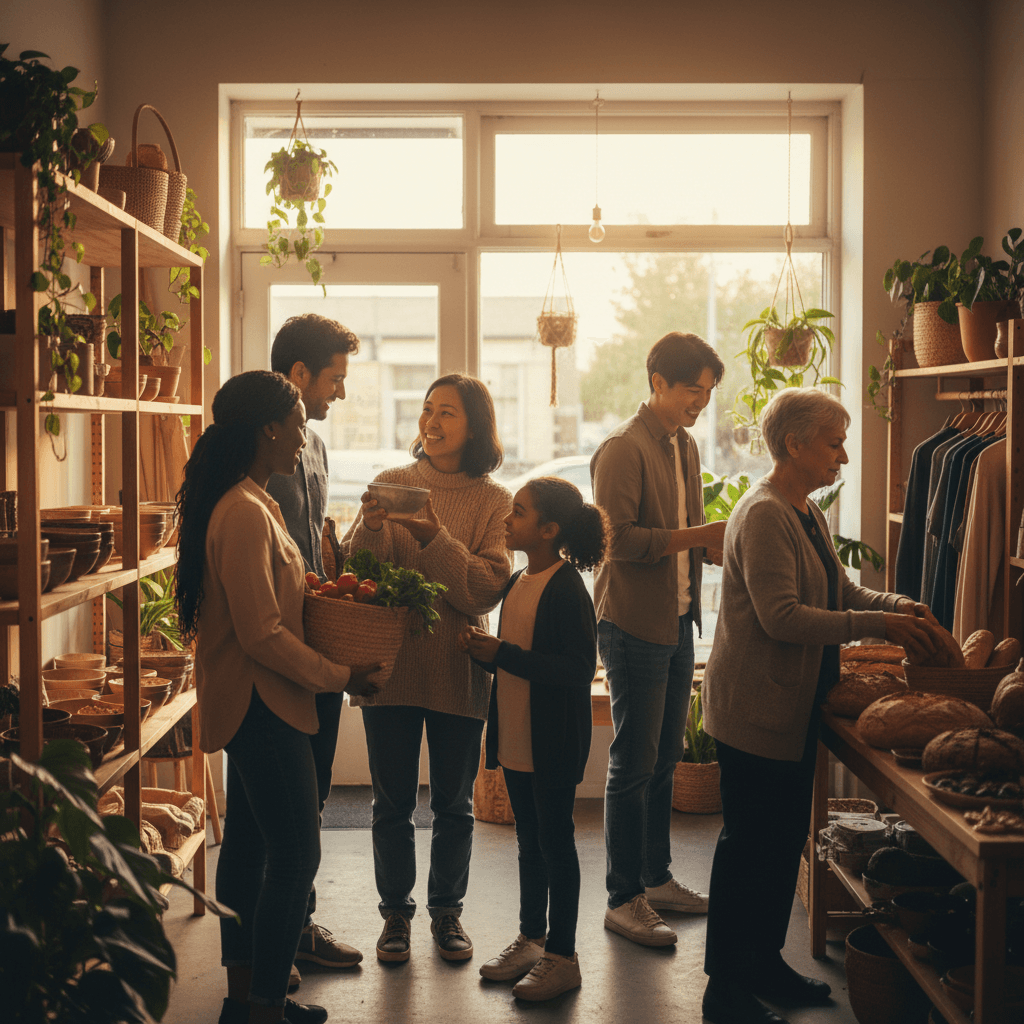Community shopping experience